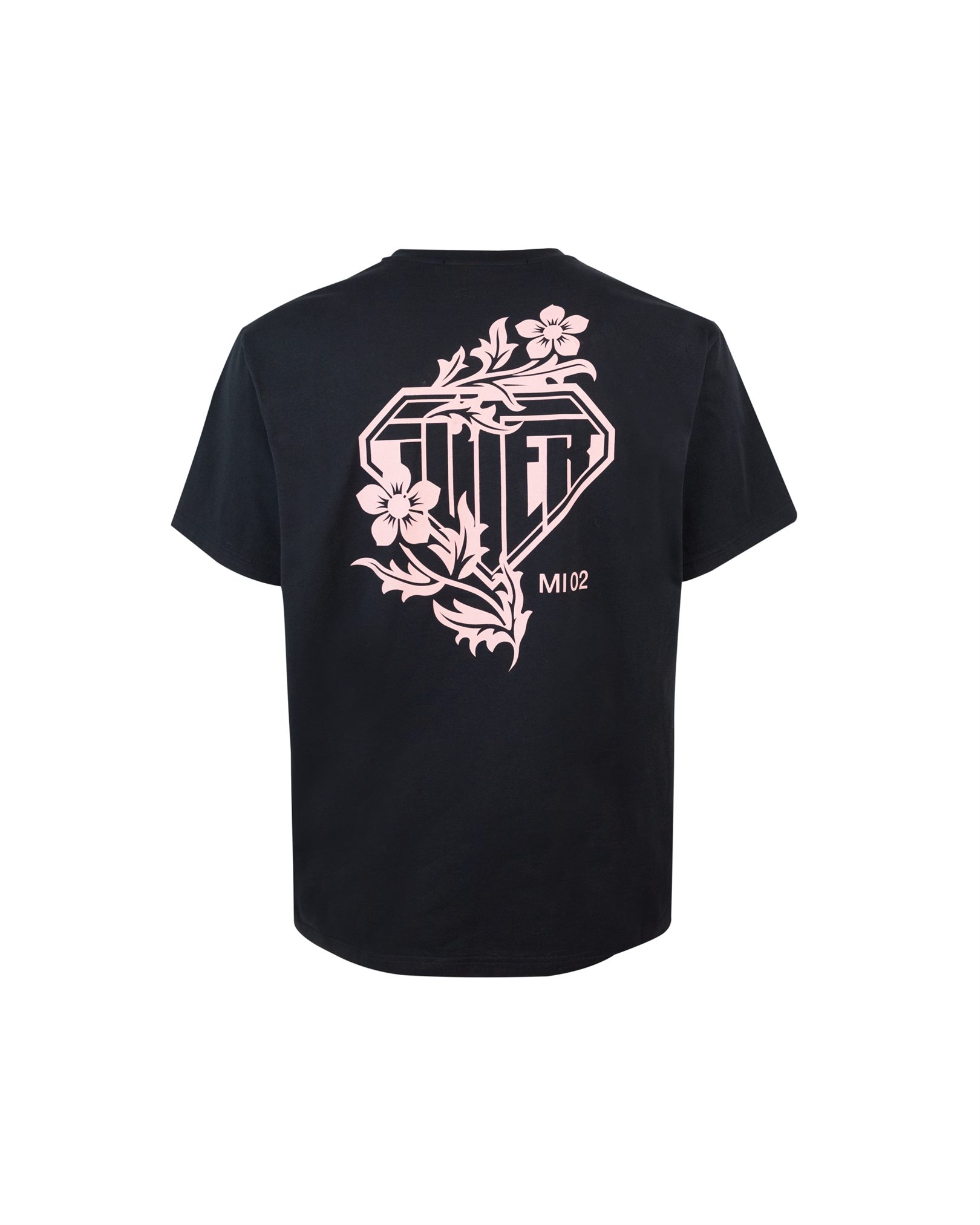Shop Iuter T-shirt Jewel Nera In Black