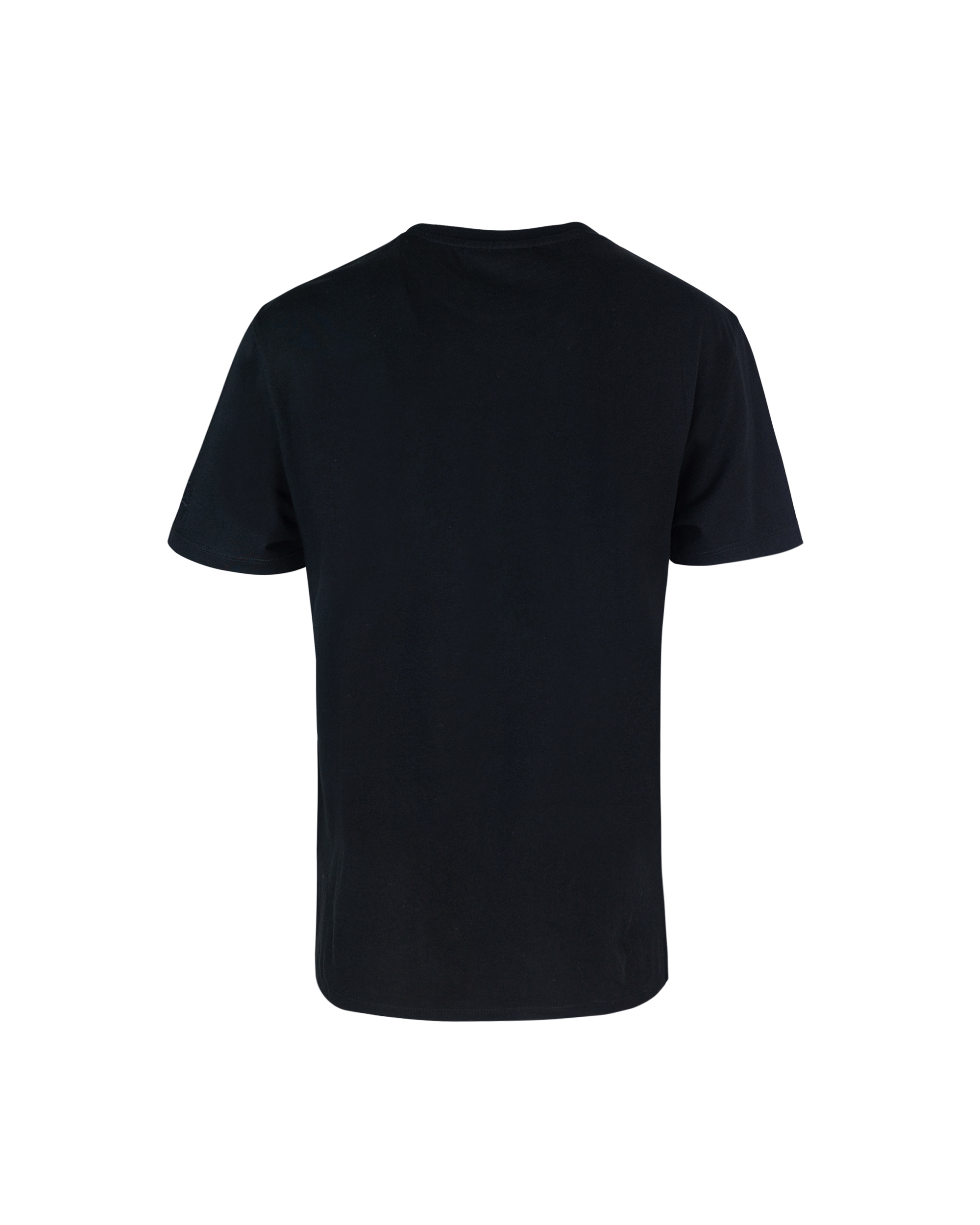 Shop Mc2 Saint Barth Black Fiorucci T-shirt In 05587f