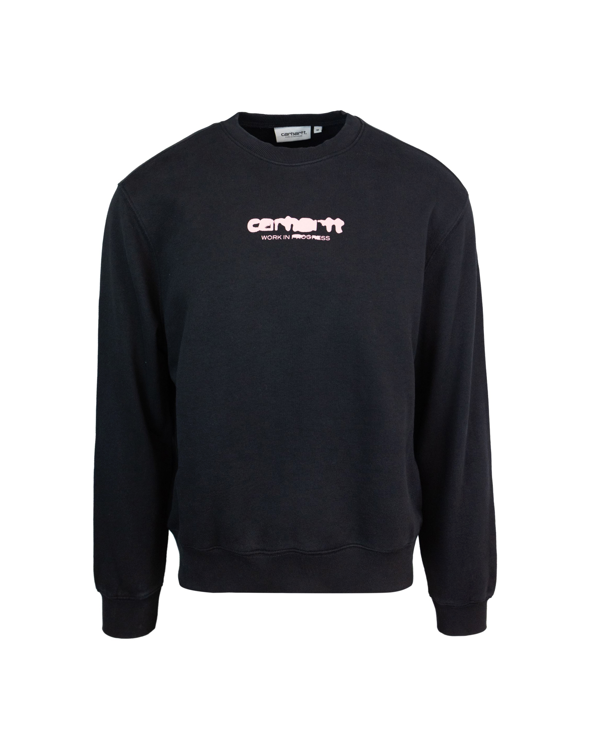 Shop Carhartt Black Ink Bleed Sweatshirt In 0ix06