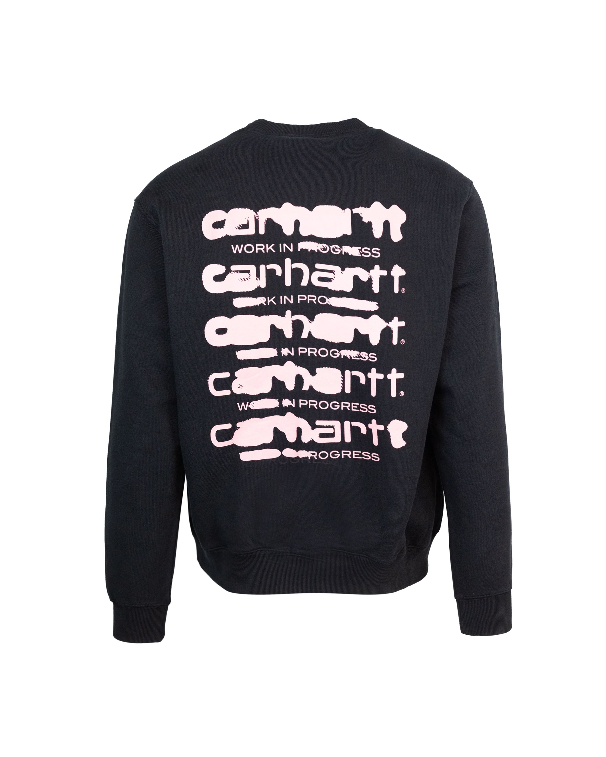 Shop Carhartt Black Ink Bleed Sweatshirt In 0ix06