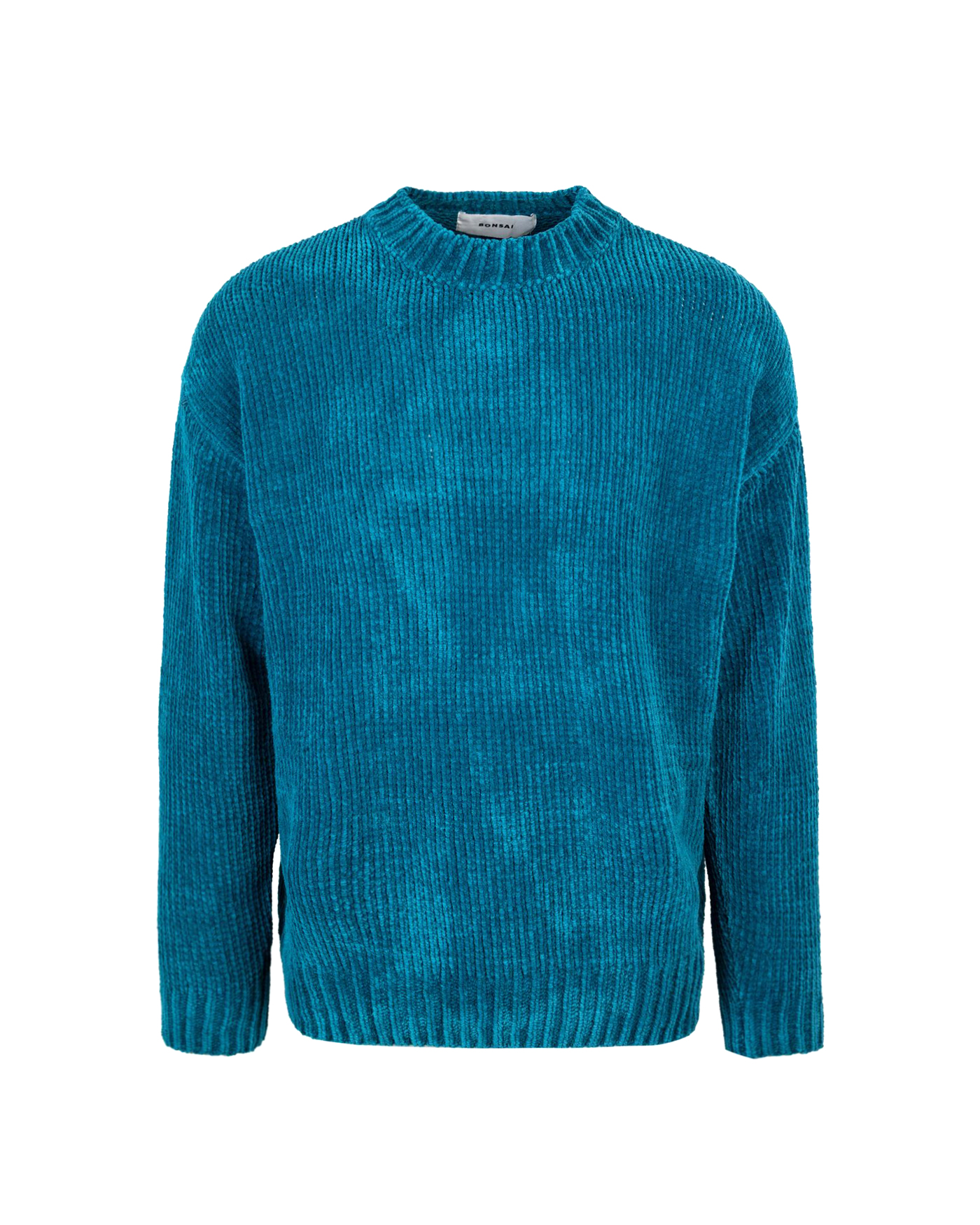 Shop Bonsai Clothing Ocean Chenille Sweater In Ocdeth