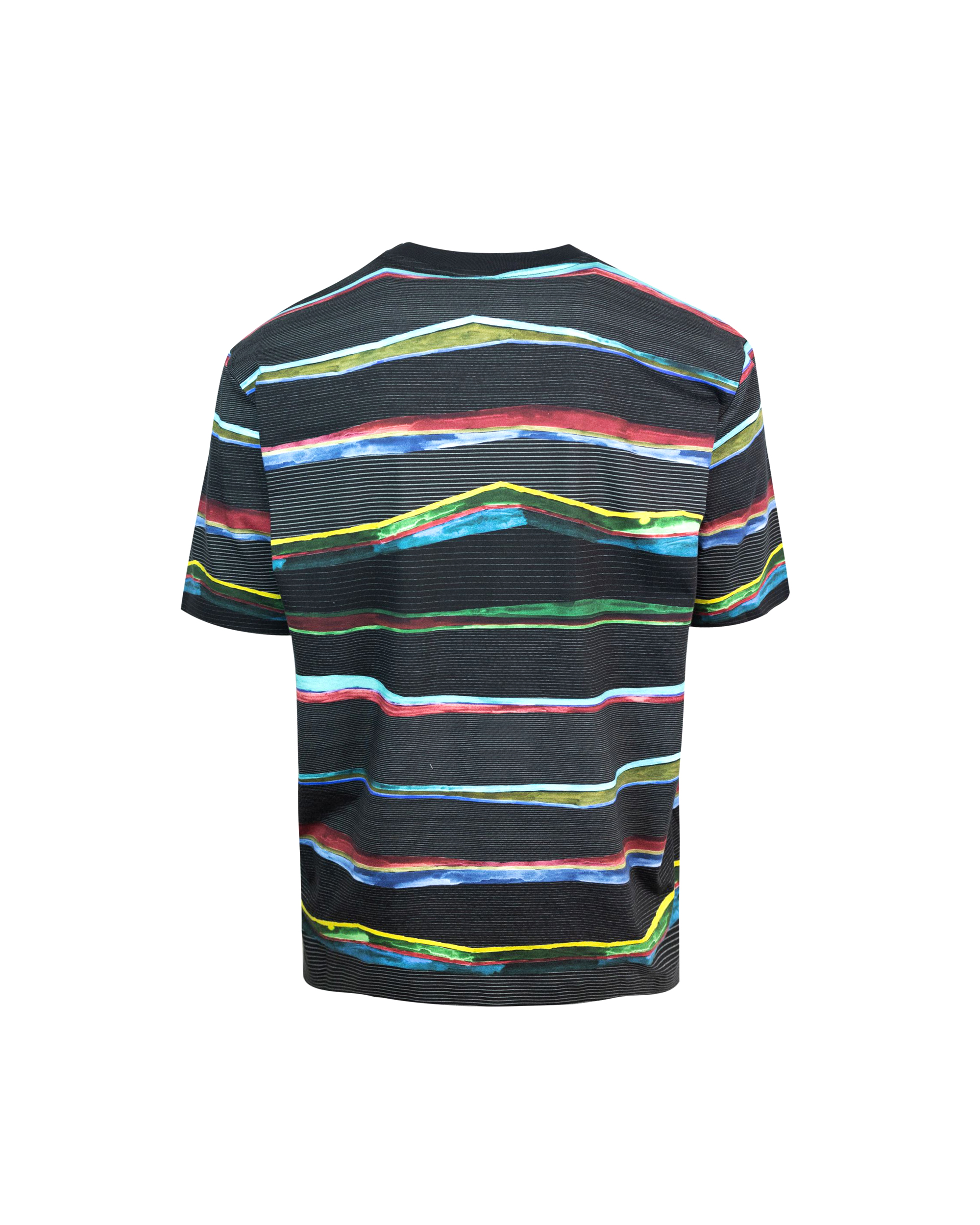 Shop Ps By Paul Smith T-shirt Stampa Plains Nera In 79black