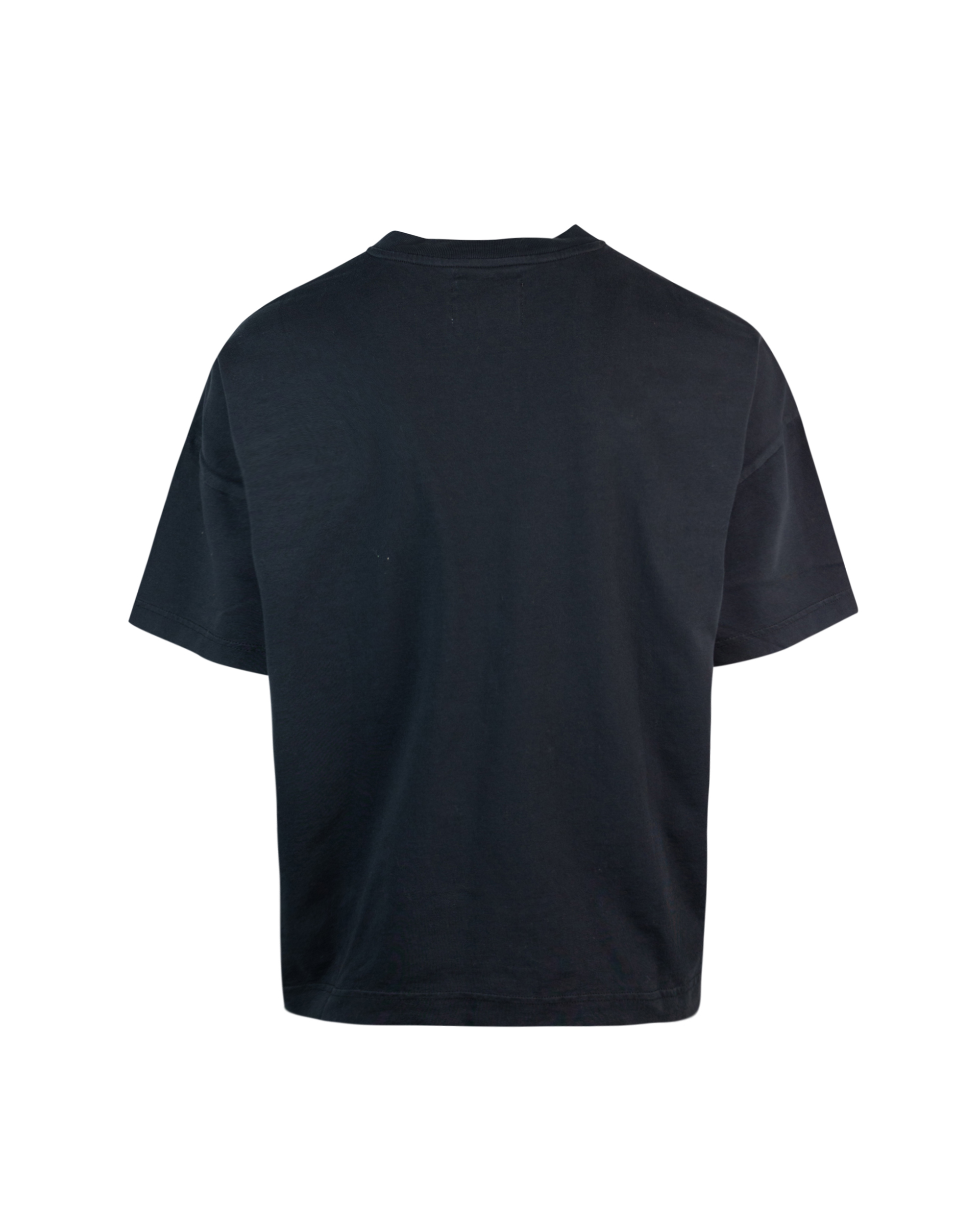 Shop Bonsai Clothing Contrasting Logo T-shirt In Blackblack