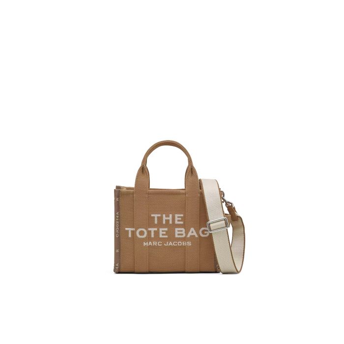 MARC JACOBS Shopper THE SMALL TOTE BAG LEATHER in camel