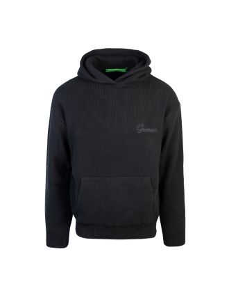 Caos sweatshirt in black knit