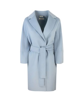 Cappotto Arona double celeste