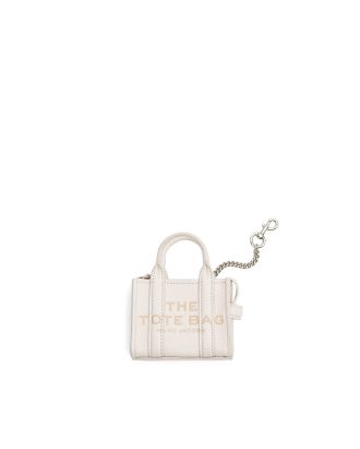 The Nano Tote Bag Charm Cotton/Silver