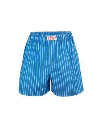 Boxy striped shorts