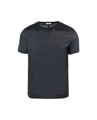 T-shirt regolare nera