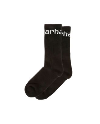 Black/White graphic logo socks