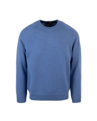 Light blue merino wool sweater
