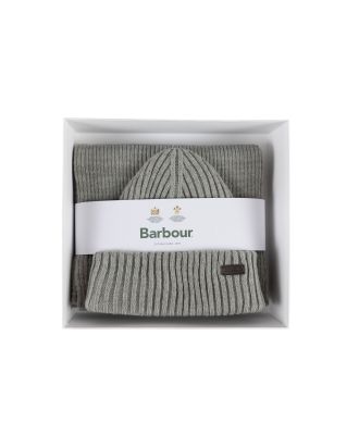 Gift set "Crimdon" gray hat and scarf
