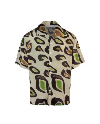 Camicia animalier all-over