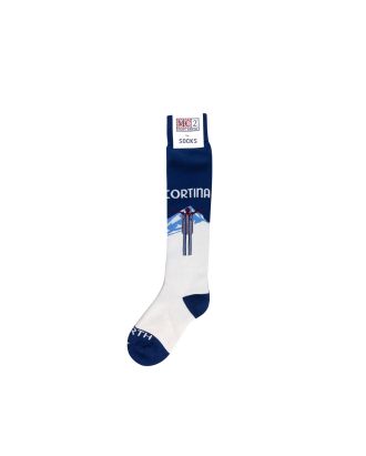 Cortina jacquard long socks