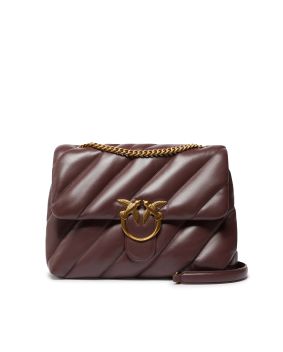 Borsa Big Love Puff Maxi Chocolate/Gold