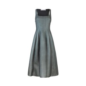 Structured gray dress