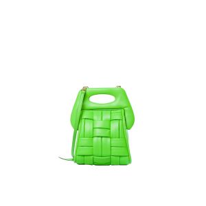 Acid green Clori tote bag